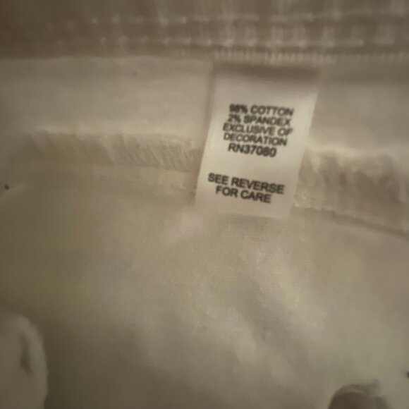 EUC Est 1948 Denim Distressed White stretch Jeans~8 - Picture 7 of 12